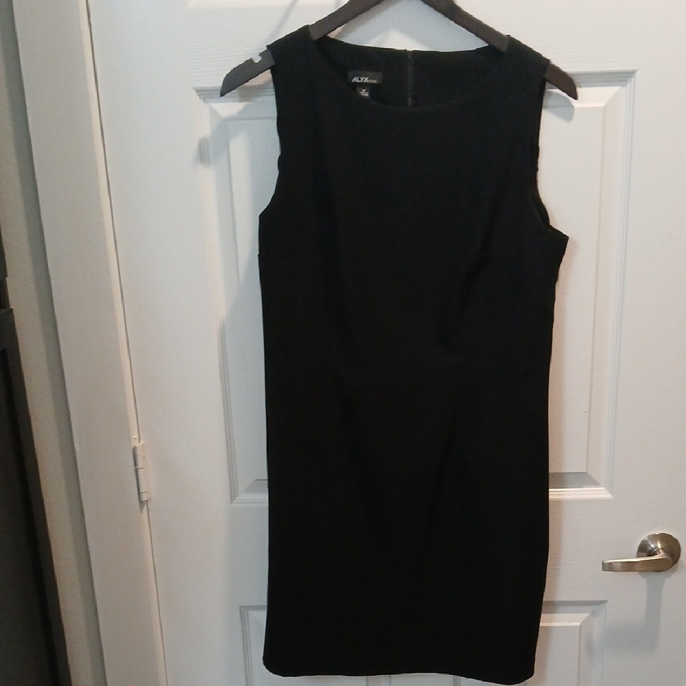 Alyx Classic Black Midi Dress